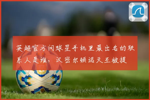 英超官方问球星手机里最出名的联系人是谁，汉密尔顿诺天王被提