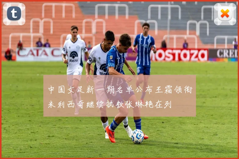 中国女足新一期名单公布王霜领衔米利西奇继续执教张琳艳在列