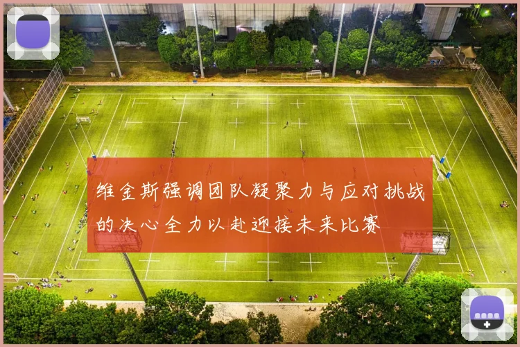 维金斯强调团队凝聚力与应对挑战的决心全力以赴迎接未来比赛